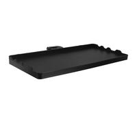 Operitacx Vassoio Porta Microfono Nero in Plastico Morsetto di Sicurezza e Stabilità Migliorata, Compatibile Chitarra e Pianoforte per Home Music Stand e Live Streaming