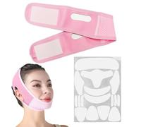 Opertura Del Viso A 1 Pece Con Maschera E 16 Pezzi Facciali, Prodotti Per La Cura Del Viso, Macchie Facciali In Silicone, Macchie Di Viso Anti-Piega