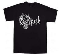 Opeth Black T Shirt Men's Fashion Short Sleeves Cotton Tops Clothing Black M