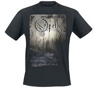 Opeth Blackwater Park Uomo T-Shirt Nero 100% Cotone Regular