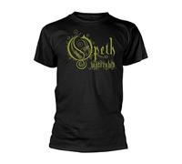 Opeth Watershed Uomo T-Shirt Nero 100% Cotone Regular