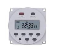 OPEUSLIEV CN101A 16A 110/220/24/12V Alimentazione Programmabile Intervallo di controllo del timer 1min-168h senza guscio e fili(24V DC and AC)
