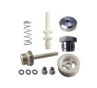 OPFVUJIKX 1Set A03/A02 Parti a macchina di riempimento manuale Ugello di riempimento Pistone Molla Vite Pasta/liquidi Consumabili Per pasta liquida(6mm)