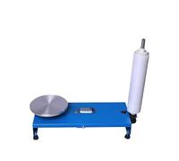 OPFVUJIKX Avvolgitrice, Confezionatrice for Film Estensibile con pressa for balle di in PE, avvolgitrice for, for, Macchina for Avvolgente Manuale per Bobine, Lenze(A4 100KG 35cm)