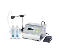 OPFVUJIKX GFK-160A 5-3500ml Controllo digitale Macchina riempitrice di liquidi for succo d'acqua Dosatrice riempitrice for bottiglie con pedale Per pasta liquida