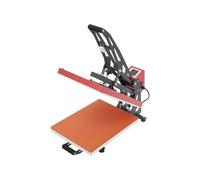 OPFVUJIKX Macchina della pressa di Calore, Pressa di Calore in Ferro Rosso, Macchina for Trasferimento 110 V 40 * 50 Cm for Moi Stampa su Vari Articoli