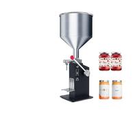 OPFVUJIKX Macchina di riempimento del Riempitrice manuale di bottiglie di pasta liquida Crema cosmetica Salsa di pasta Burro di arachidi Imballaggio alimentare Per pasta liquida(60ml)