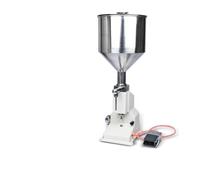 OPFVUJIKX Macchina riempitrice pneumatica for lozione al e shampoo in pasta da 5-50 ml, riempitrice for bottiglie di olio liquido viscoso for cosmetici Per pasta liquida(10-100ml)
