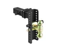 OPFVUJIKX Supporto a Sfera for Gancio di Traino Regolabile con Ricevitore da 2,5 Pollici, Serratura a Chiave con Tubo Solido, 14500 libbre, Sfere di Traino for Il Traino di Camion