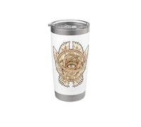 Ophanim Angelo Serafino Angelico Biblico Ezechiele Bicchiere termico in acciaio inox doppia parete