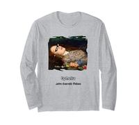 Ophelia di John Everett Millais con Occhiali da Sole Maglia a Manica