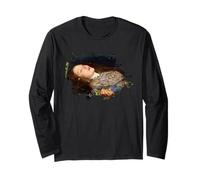 Ophelia Grunge di John Everett Millais Maglia a Manica