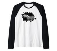 Ophelia Grunge di John Everett Millais Maglia con Maniche Raglan