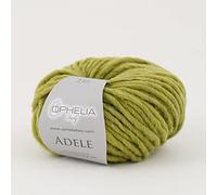 Ophelia Italy Adele - 015 Verde Marcio - Gomitoli Lana 50g Filato Stoppino, 70% Acrilico, 30% Lana Vergine, Filati per Lavoro a Maglia, per Ferri e Uncinetto.