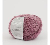 Ophelia Italy Apollo Bouclé -018 Rosa- Made in Italy Gomitoli Lana 50g 53% Acrilico 25% Mohair 12% Poliestere 10% Lana Vergine, gomitoli Lana Offerta, Ferri 12mm - Uncinetto: 10 mm