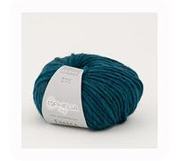 Ophelia Italy Emma - 011 Ottanio - Gomitoli Lana 50g Filato stoppino, 15% Alpaca, 15% Lana Vergine,10% Viscosa, 60% Acrilico, Filati per Lavoro a Maglia, Gomitolo per Ferri e Uncinetto.