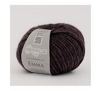 Ophelia Italy Emma - 018 Viola - Gomitoli Lana 50g Filato stoppino, 15% Alpaca, 15% Lana Vergine,10% Viscosa, 60% Acrilico, Filati per Lavoro a Maglia, Gomitolo per Ferri e Uncinetto.