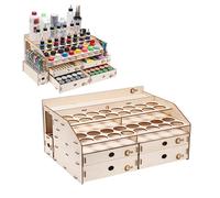 OPHIR Legno Pittura Cremagliera Conservazione Supporto Stand per Hobby Modello