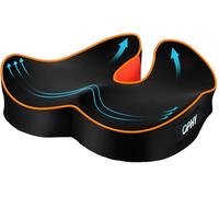 Ophy Cuscino Sedia Ufficio - Memory Foam Cuscino per Sedile Auto | Design Confortevole, Massimo Confort per Lavoro e Viaggi, Fodera Traspirante e Lavabile per Attività Quotidiane