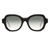 Ophy Reich Occhiali Da Sole Donna Avana Farfalla Verde 50mm