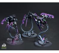 Ophydian Destroyers Necron warhammer 40K COMMISSIONE dipinto