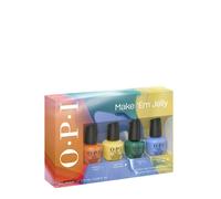 OPI Nail Laquer Make 'Em Jelly Summer 2025 Set Mini Pack 4x3.75ml