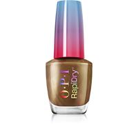 OPI RapiDry™ Smalto ad Asciugatura Rapida - Smalto Marrone Perlato, Fast Foodie - Smalto ad Asciugatura Rapida, Vegano, a Prova di Sbavature (9ml)