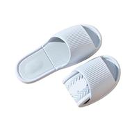 OPIGJUFD Pantofole pieghevoli Pantofole pieghevoli da viaggio, infradito leggere e spiaggia, for hotel, di sabbia Per il turismo(GRAY,38-39)