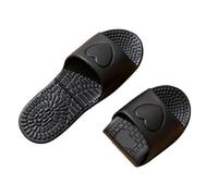 OPIGJUFD Pantofole pieghevoli Pantofole pieghevoli da viaggio, sandali bagno for interni, suola piatta antiscivolo unisex ad asciugatura rapida, for tutte le stagioni Per il turismo(Black,37-38)