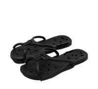 OPIGJUFD Pantofole pieghevoli Pantofole pieghevoli portatili for donne che viaggiano e viaggi d'affari Hotel Turismo Antiscivolo Coppia Confortevole casa Oes Per il turismo(Black,45-46)