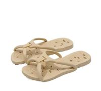 OPIGJUFD Pantofole pieghevoli Pantofole pieghevoli portatili for donne che viaggiano e viaggi d'affari Hotel Turismo Antiscivolo Coppia Confortevole casa Oes Per il turismo(Beige,39-40)