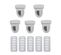 OPIGJUFD Serrature per Borse 40 Pezzi di Fermagli in Metallo for Borse, a Tracolla, Chiusure a Scatto, Accessori Fai da Te(Color2,20pcs)