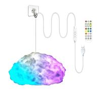 Opilroyn a LED per soffitto | Decorazioni per lampada fai da te con telecomando, luce notturna a LED con forma di e cambiamento di colore | per camera da soggiorno stanza dei bambini
