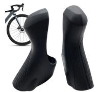 Opilroyn Alloggiamento del cambio per biciclette, cappe del cambio per bici da corsa, elastica in silicone, design antiscivolo, comoda copertura della del freno, elegante, presa e