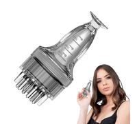 Opilroyn Applicatore per olio per il cuoio capelluto, applicatore per olio per capelli | Spazzola massaggiante per olio per capelli | Strumento per la cura dei capelli dal design trasparente per casa