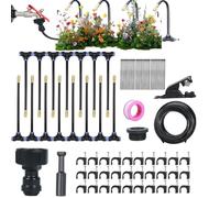 Opilroyn di irrigazione da giardino - irrigatore regolabile | Set automatico regolabile a 360 gradi per prato, esterni, alberi, aiuole, terrazze, interni