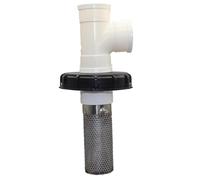 Opilroyn Filtro di ingresso per tubo da giardino, tappo filtro per ingresso acqua piovana, tappo per secchio per pioggia per foglie morte