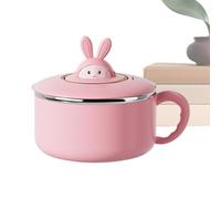 Opilroyn Grande con coperchio - 1200 ml Noodle Dinnerware, grande contenitore drenante in acciaio | per zuppa di riso frutta verdure dormitorio casa pendolari posto di lavoro