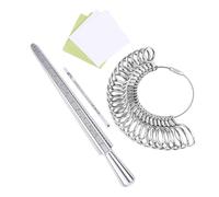 Opilroyn Misuratori Di Anelli Per Misurare - Misurazione Di Gioielli,Set Di Gulli Per Taglie Di Anelli,Per Negozi Di Gioielli Di Fidanzamento E Nozze, Coppie E Appassionati Di Fai Da Te