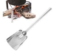 Opilroyn Paletta per - Cenere - Attrezzo da giardino con manico lungo, pala robusta per interni, casa, giardino, pulizia del forno, campeggio