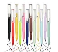 Opilroyn Penna senza inchiostro, riutilizzabile, set di 12 pezzi, non ha bisogno di essere temperata, strumento di scrittura, disegno permanente per casa, ufficio, scuola, studenti, bambini