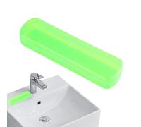 Opilroyn Portaspazzolini da viaggio | Portaspazzolino da viaggio | Contenitore portatile per spazzolini | Portaspazzolino igienico a prova di perdite per viaggio campeggio camper strada viaggio vanity