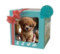 Opilroyn Realistic Puppy Robot - Simulated Robot Pet | Cane che sembra un vero modello ricordo, confortevole al peluche bambola animale interattivo, cani robotici per adulti realistici anziani