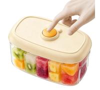 Opilroyn Stampo per cubetti di ghiaccio, facile rilascio, cibo, secchielli per congelatore, per cocktail, caffè, acqua, succhi di frutta, casa, appartamento, taverna, campeggio, estate e picnic