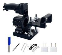 Opilroyn Utensili per stampo a incastro e a penna, per trapano a mano - Staffa di bloccaggio invisibile per la lavorazione del legno - Localizzatore per supporti a foro, supporto per macchina a