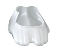 Opilroyn Vassoio a mano in silicone | ciotola portacandele a forma di palma | strumento creativo antiaderente a mano per feste artistiche festival fai da te matrimonio casa lezioni