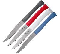 OPINEL Cofanetto da 4 coltelli da tavola Bon Appetit + Primo (colori misti)