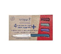 Opinel Bon Appetit+ Glam 254501 - Set di coltelli da tavola in acciaio, multicolore