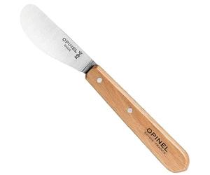 Opinel Buttermesser, Buche, Coltello. Unisex-Adulto, Grigio, M