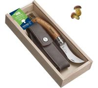 Opinel Champignons : coltello funghi (rovere) + fodero scatola regalo (France)